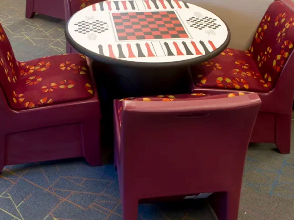 Chairs with Optional Tamper Resistant Upholstery - SWS Group