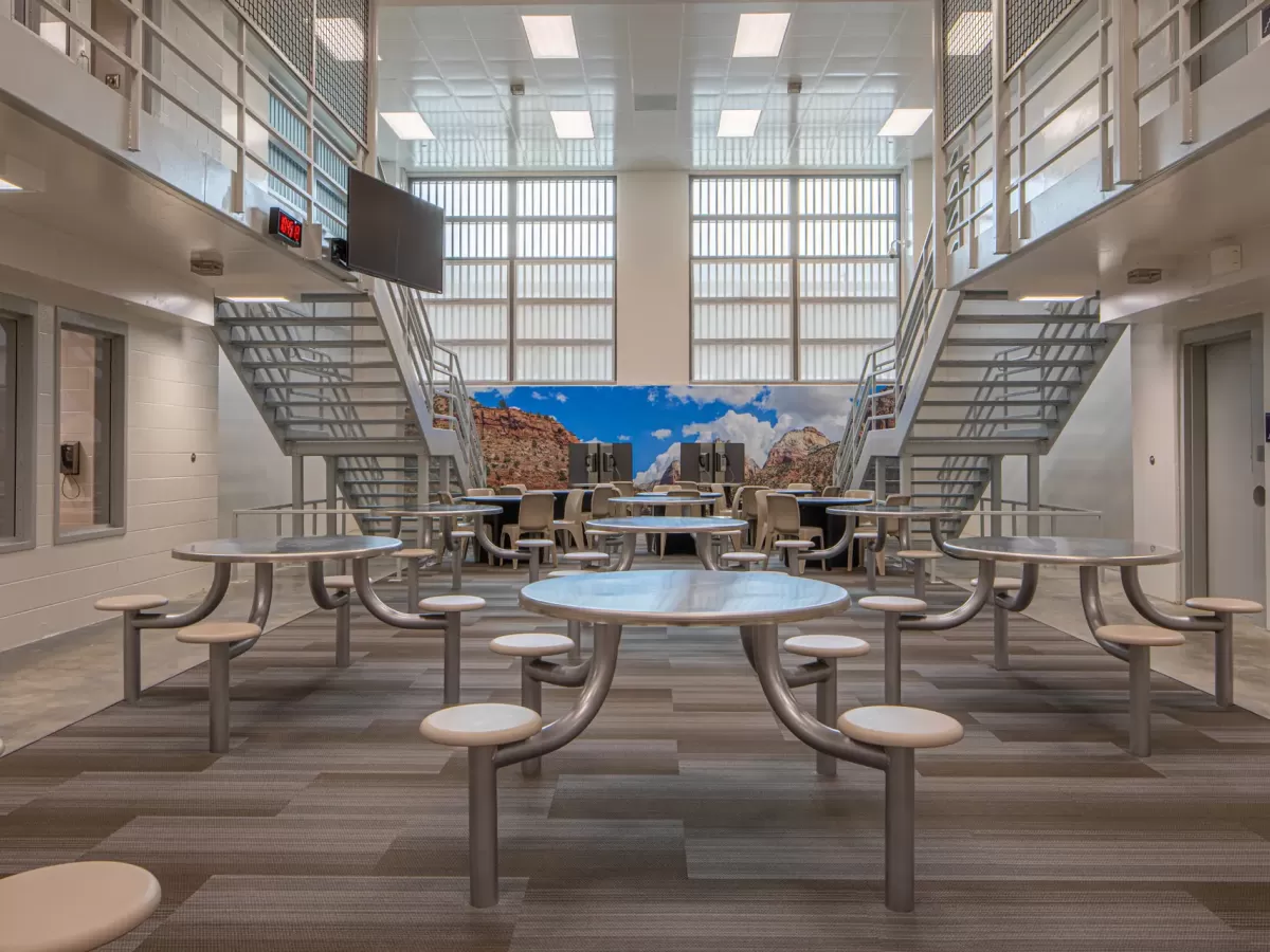 Correctional Dayroom Tables - SWS Group