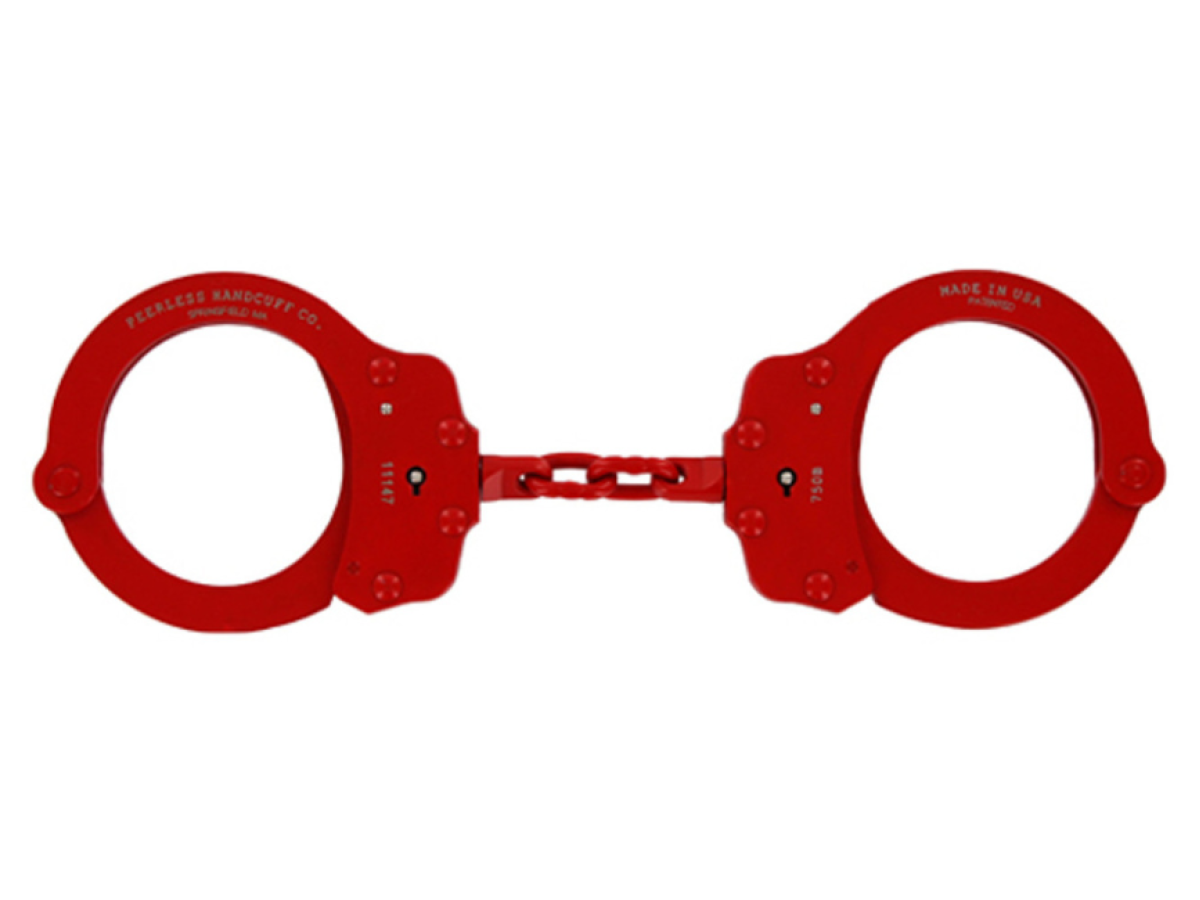 Colour Plated Handcuffs for Corrections - SWS Group