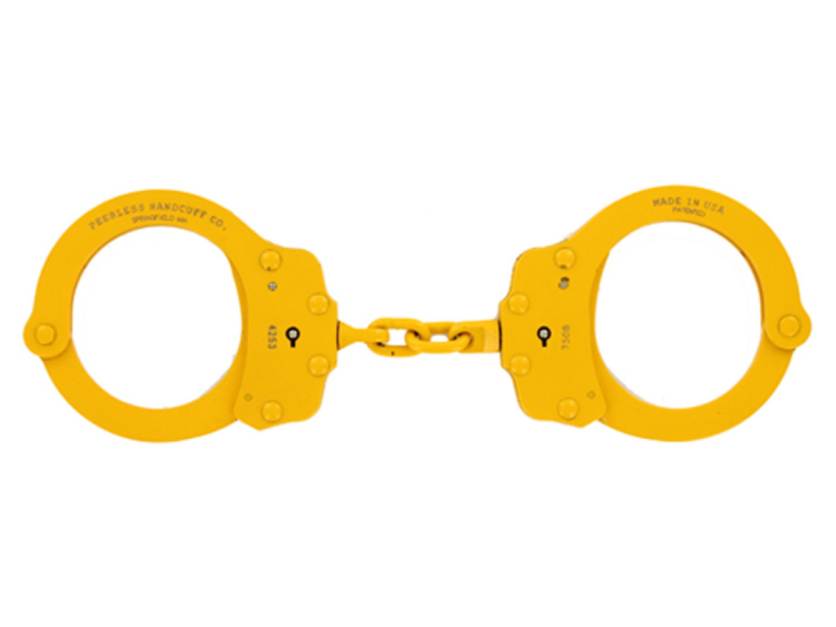Colour Plated Handcuffs for Corrections - SWS Group