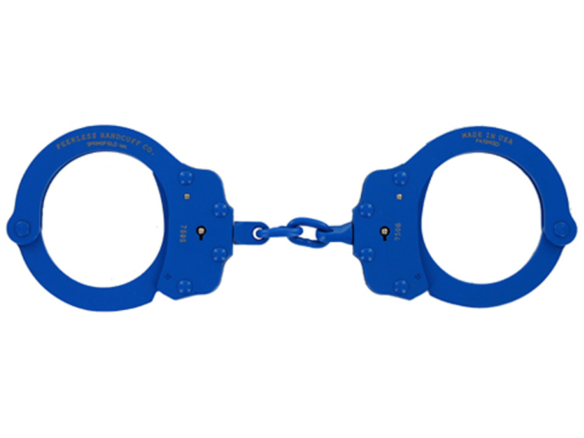 Colour Plated Handcuffs for Corrections - SWS Group