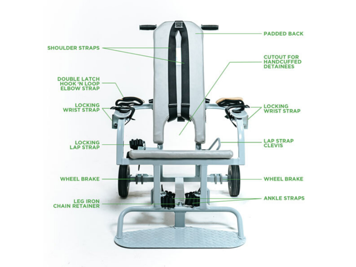 Restraint Chair for Cellblocks - SWS Group